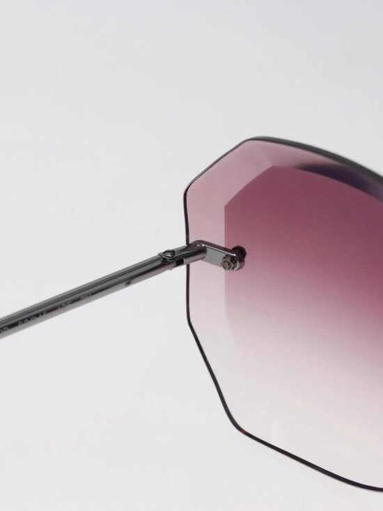 CHANEL Sunglasses metal Bordeaux CC Auth SW2292V main image 14